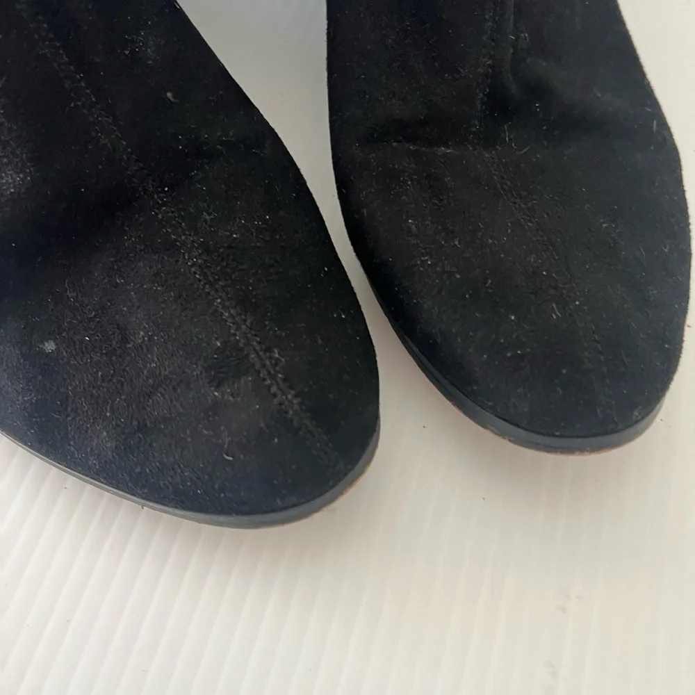 RAYE x Tularosa- Black Suede Over The Knee Ginny Boots - 9